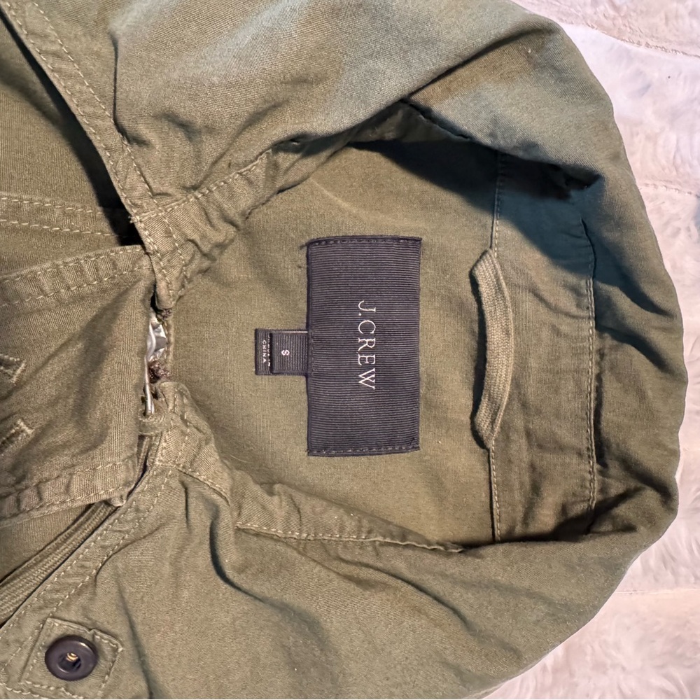 J. Crew Utility Jacket in Olive Green - Picture 4 of 5